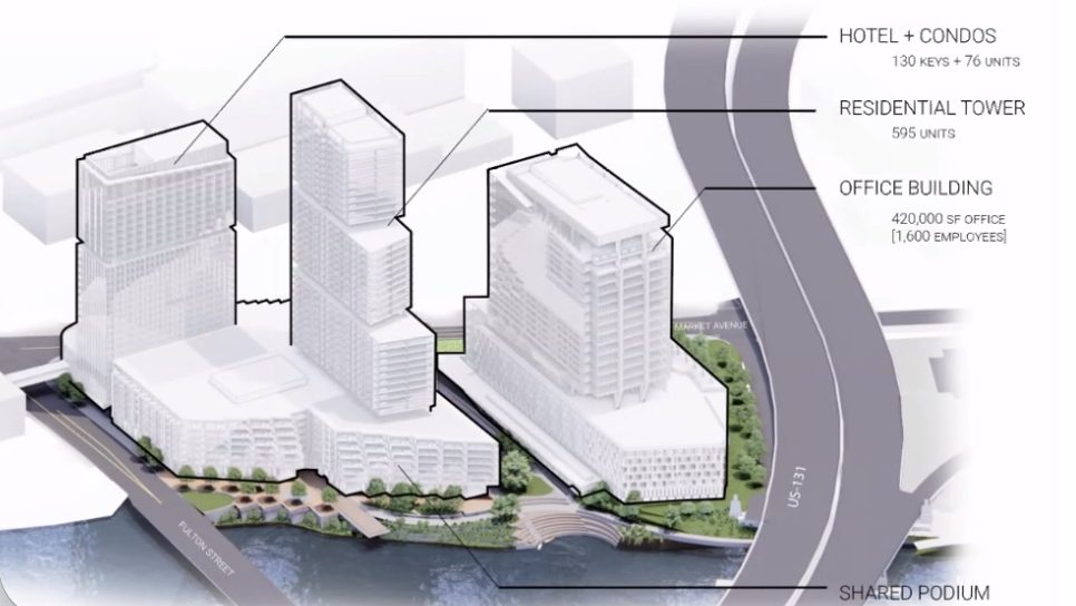 A rendering for the project