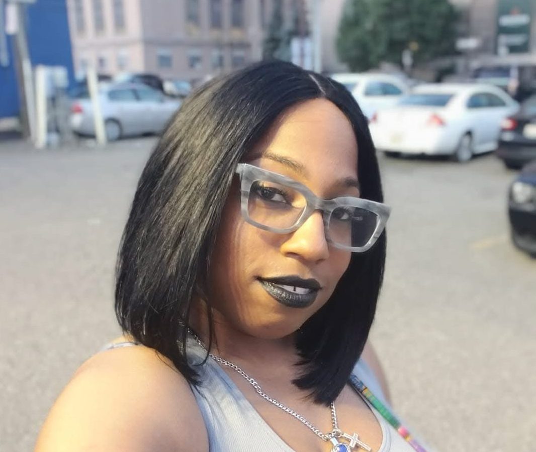 Latricia Green takes a selfie.