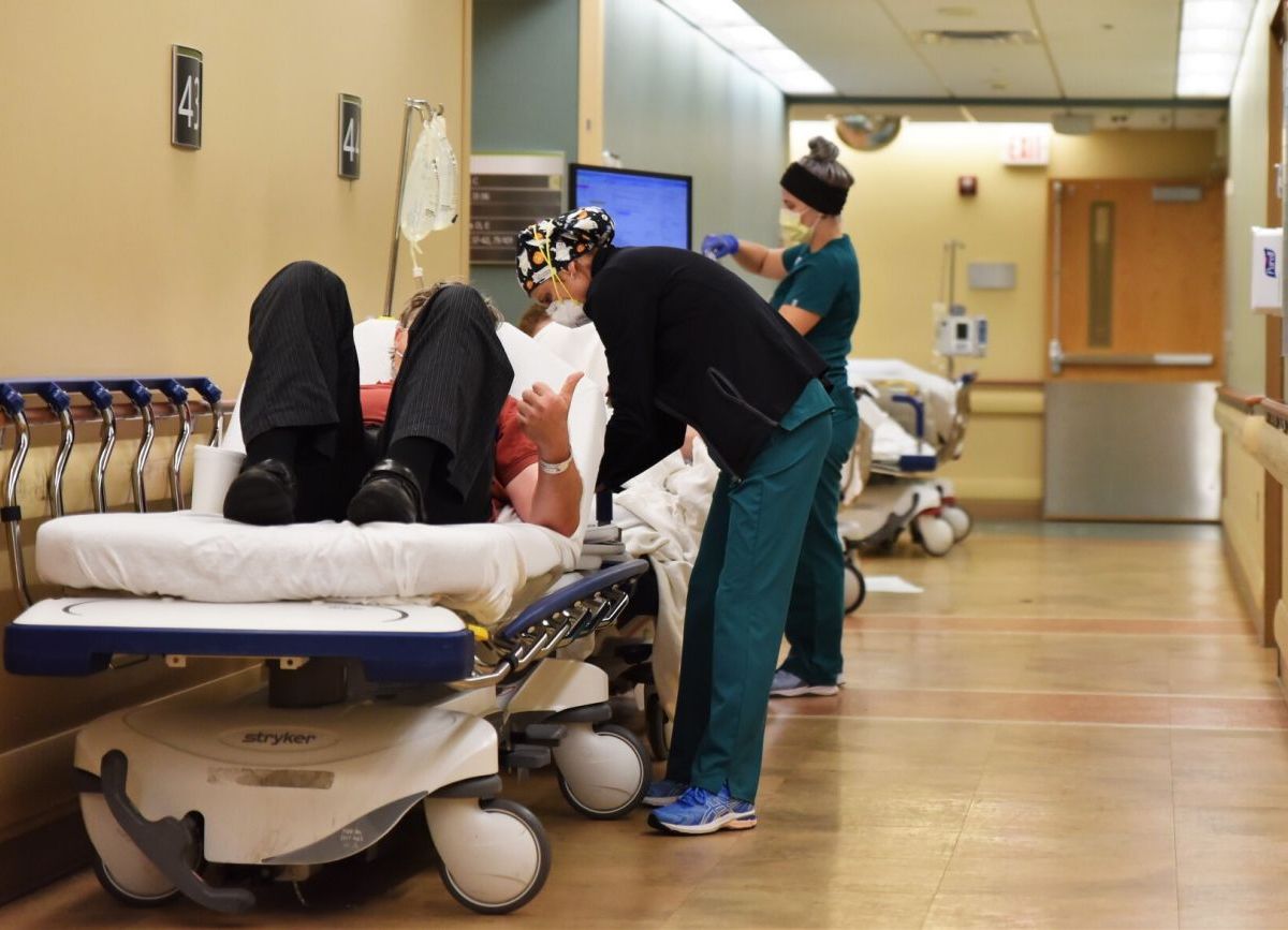 nurses at hospital