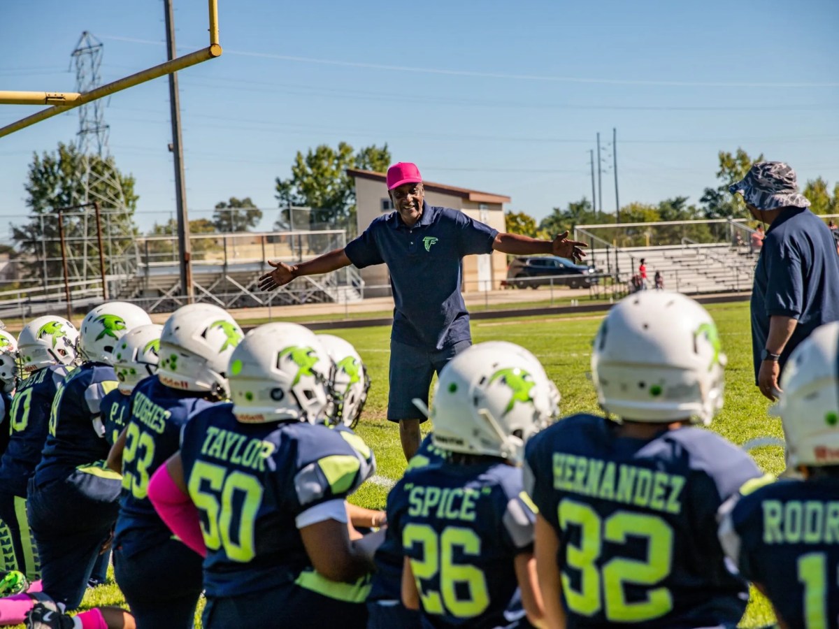 football players in the field