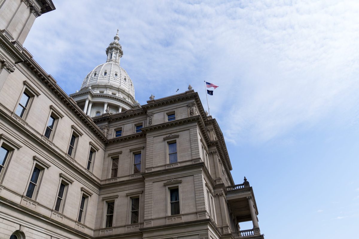 The Michigan State Capitol building in Lansing, Mich. on Tuesday, June 10, 2025
