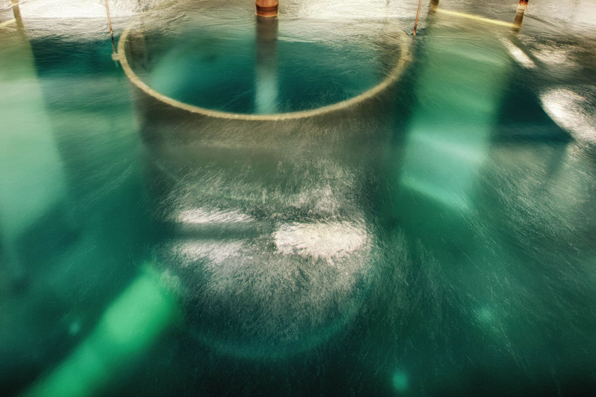 water clarifying tank